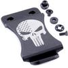 KYDEX Belt Clip for Holsters & Sheaths  (w/Punisher Skull - Stars & Stripes) - (Fits 1.50in Belts) - (Inside-The-Waistband/IWB) - (USA Made) - (w/Mounting Hardware) - (2 Pack) view 2