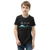1965 GTO Miami Classic Car Club Edition Youth Short Sleeve T-Shirt Black