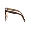 Brooks Brothers Mens BB2058 Square Prescription Eyewear Frames, Warm Tortoise/Demo Lens, 55 mm view 4