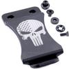 KYDEX Belt Clip for Holsters & Sheaths  (w/Punisher Skull - Stars & Stripes) - (Fits 1.75in Belts) - (Inside-The-Waistband/IWB) - (USA Made) - (w/Mounting Hardware) - (2 Pack) view 2