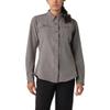 Dickies Womens Cooling Roll-tab Work Utility Button Down Shirt, Graphite, X-Small US view 1