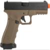 Evike Airsoft - APS XTP Black Hornet Full Auto Co2 Powered Airsoft Pistol with Polymer Part (Version: Japan Version/Tan) view 4