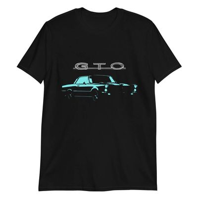 1965 GTO Miami Classic Car Club Edition T-Shirt Black