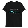 1965 GTO Miami Classic Car Club Edition T-Shirt Black view 1