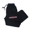 CornBorn San Diego State Sweat Pants - Premium Fleece SDSU Football Laces - Black - Medium view 1