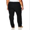 Briggs New York Women's Plus Size Super Stretch Millenium Welt Pocket Pull on Pant Black view 3