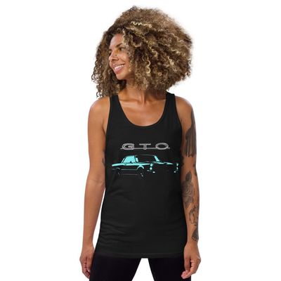 1965 GTO Miami Classic Car Club Edition Tank Top Black
