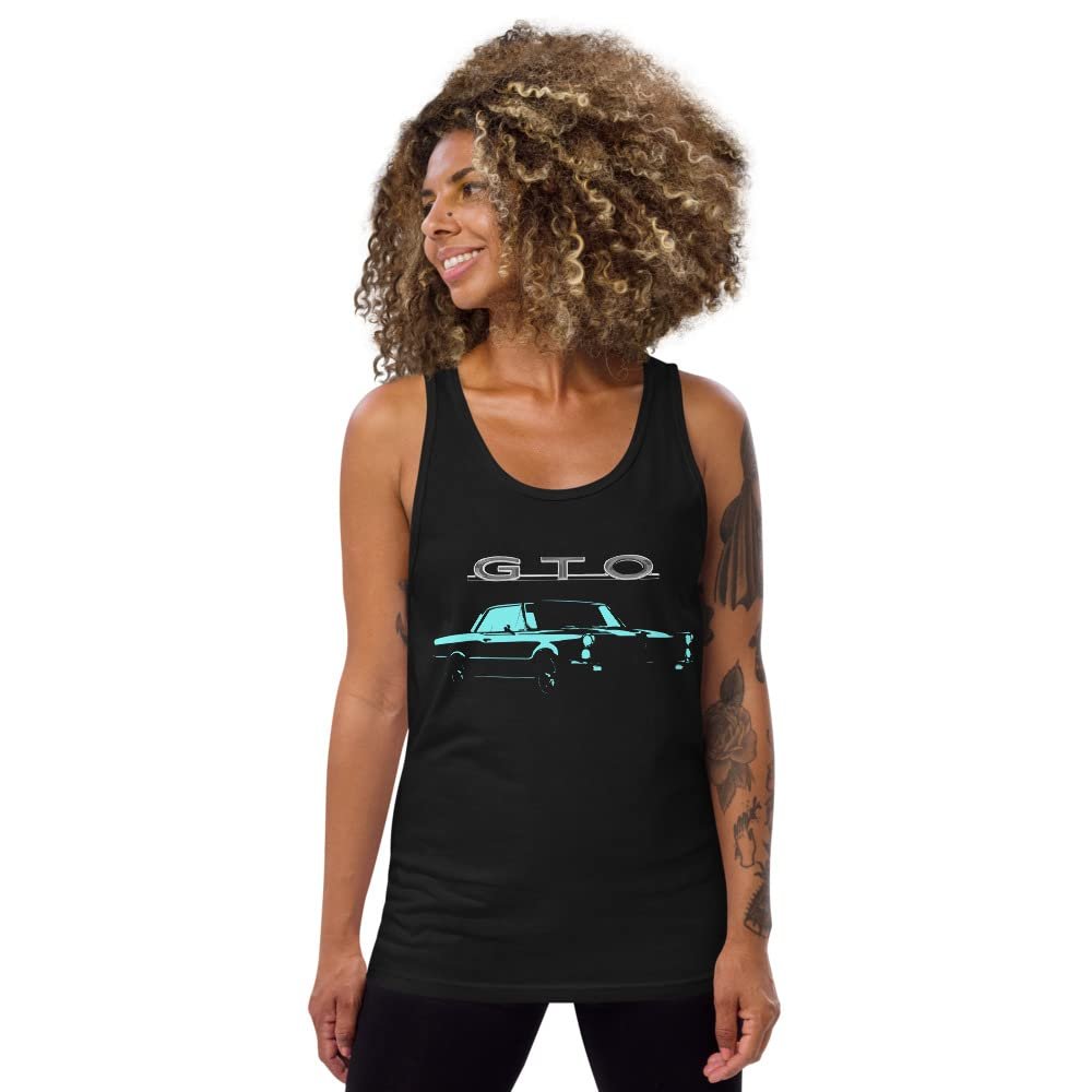 1965 GTO Miami Classic Car Club Edition Tank Top Black