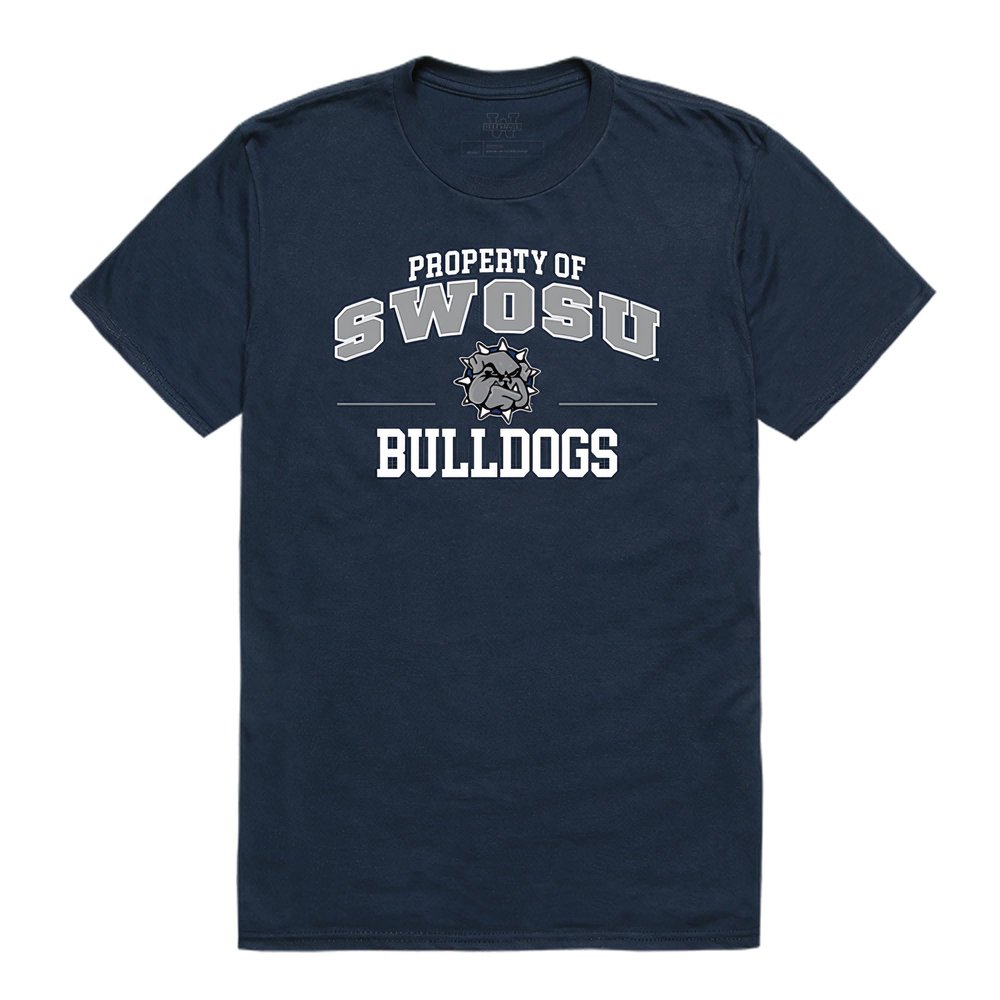 W Republic Southwestern Oklahoma State Bulldogs Property College Tee, Navy, Large