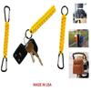 Paracord Keychains with Caranbiner (2 Yellow) view 2