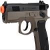 Evike Airsoft - ASG Ceska Zbrojovka CZ75D Compact High Grade Full Size Spring Powered Airsoft Pistol view 3