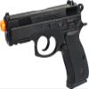 Evike Airsoft - ASG Ceska Zbrojovka CZ75D Compact High Grade Full Size Airsoft Spring Airsoft Pistol (Color: Black) view 1