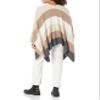 VELVET BY GRAHAM & SPENCER Women's Jonas Blanket Striped Poncho, Multi, X-Small-Small view 2