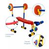 PHASFBJ Kids Fun and Fitness Equipment, Weight Bench with Weights and Barbell, Weight Bench Set for Beginner Barbell Weightlifting Exercise, Toddler Workout Equipment view 3