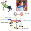 PHASFBJ Kids Fun and Fitness Equipment, Weight Bench with Weights and Barbell, Weight Bench Set for Beginner Barbell Weightlifting Exercise, Toddler Workout Equipment view 4