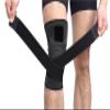 1Pair Knee Brace ,Compression Support Knee Sleeve with Adjustable Strap Knee Pad for Pain Relief, Meniscus Tear, Arthritis, ACL, MCL,Suit for Running, Cycling, Tennis, Golf,Basketball (black, L) view 2