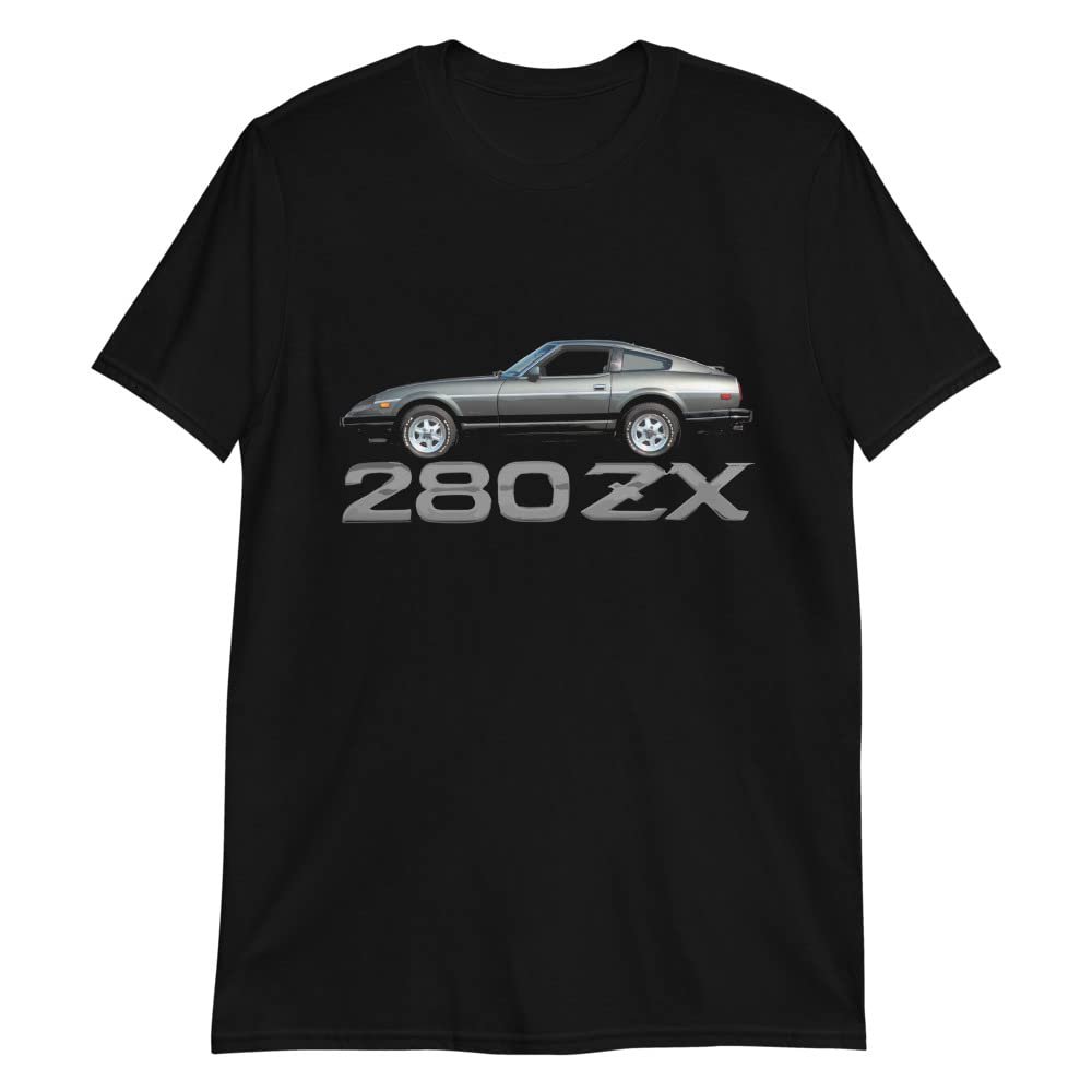 1982 Datsun 280zx GL JDM Classic Car Club T-Shirt Black