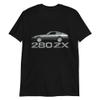 1982 Datsun 280zx GL JDM Classic Car Club T-Shirt Black view 1