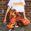 Uillui Women's Fashion High Waist Jogger Pants Casual Tapered Camo Cargo Pants Athletic Tactical Hiking Sweatpants Pockets view 3