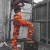 Uillui Women's Fashion High Waist Jogger Pants Casual Tapered Camo Cargo Pants Athletic Tactical Hiking Sweatpants Pockets view 4