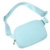 Belt Bag Fanny Pack Crossbody Bags for Women Fashion Waist Packs with Adjustable Strap Gifts for Women Men Teen Girls (Icing Blue) view 1