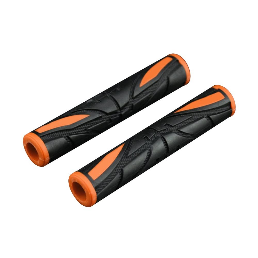 ihreesy Motorcycle Brake Handle Cover,2 Pieces Motorcycle Brake Clutch Lever Protective Cover Universal Brake Lever Cover Silicone Grips Non-Slip Brake Lever Handle Cover Cycling Accessory,Orange