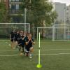 BESPORTBLE 1set Outdoor Agility Training Poles Flexible Impact-Absorbing Soccer and Basketball Training Rods for Speed and Skill Development Folding Design view 4