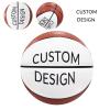 TSVAGA Personalized Custom Basketballs Size 5, Customized Street Basketball for Professional Competitions, Amateur Training, Unique Gifts for Boyfriend, Coach, Basketball Fans view 2