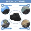 AkiiGer Adult Tricycle Cover Waterproof Outdoor, Bike Covers for 2 Bicycles, Sun Dust Wind Proof Bicycle Cover with Lock Hole, 90.6"L, Ripstop Material, Easy to Carry-Black view 4