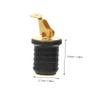 BESPORTBLE Drain Snap Handle for Boats Canoes and Kayaks Easy Installation Scupper for Drain Water Stopper Accessory view 2