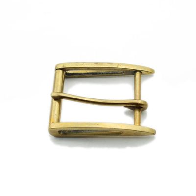 1Pcs Brass Japanese Word Belt Buckle Belt Buckle Needle-Shaped Retro Clothing Accessories Belt Buckle Running Rivers and Lakes()