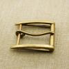 1Pcs Brass Japanese Word Belt Buckle Belt Buckle Needle-Shaped Retro Clothing Accessories Belt Buckle Running Rivers and Lakes() view 4