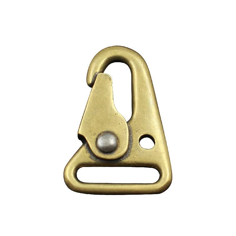 1Pcs DIYPure Copper DIY Eagle Mouth Outdoor Tactical Equipment Hanging Buckle Bag with Hanging Buckle Belt Waist Hanging Key Hook