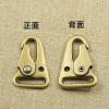 1Pcs DIYPure Copper DIY Eagle Mouth Outdoor Tactical Equipment Hanging Buckle Bag with Hanging Buckle Belt Waist Hanging Key Hook view 4