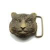 1Pcs Brass Dog Bear Head Fortune Buckle Brass Retro Belt Buckle Cuba Buckle Four Buckle Wind Buckle Belt view 1