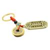 1Pcs Retro Brass Five Emperors China Knot Key Pendant Luggage Pendant Antique Play Souvenir Hand Piece Old Object(5) view 1