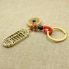 1Pcs Retro Brass Five Emperors China Knot Key Pendant Luggage Pendant Antique Play Souvenir Hand Piece Old Object(5) view 3