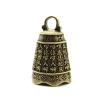 1Pcs  Auspicious god Disaster Bell Key Buckle Pendant Pendant Umbrella Rope Fell Brown Copper Retro() view 1