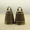 1Pcs  Auspicious god Disaster Bell Key Buckle Pendant Pendant Umbrella Rope Fell Brown Copper Retro() view 2