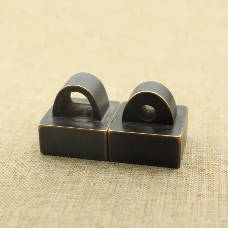 1Pcs  Pure Yellow Copper Products Brass Revitalizing Chapter Dunning Pendant Pendant Soup Qu Name Chapter Miscellaneous()