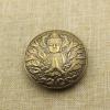 1Pcs   Copper Thousand Hand Guanyin Wealth Buckle Exquisite Texture Creative Brass Retro Business Cloth Buckle Older() view 2