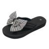 Black Sandals Women Flat, Women's Fashion Slippers Peep-Toe Summer Casual Clip Toe Beach Sandals Lace-Up Comfortable Cute Sandals view 1