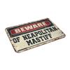 Funny Decor for Bar Beware of Neapolitan Mastiff Rug Entryway Decor Welcome Mat Indoor Non Slip (Size : 40X60CM) view 2