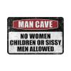 Abipuir Fall Kitchen Rugs and Mats Man Cave Rules Rug Fall Door Mat Indoor Bathroom Stuff (Size : 50X80CM) view 2