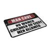 Abipuir Fall Kitchen Rugs and Mats Man Cave Rules Rug Fall Door Mat Indoor Bathroom Stuff (Size : 50X80CM) view 4