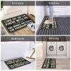 Abipuir Fall Kitchen Rugs and Mats Come Sit On The Patio with Me The Drinks are Cold and The Friendship is Free Rug Fall Door Mat Indoor Bathroom Stuff (Size : 40X60CM) view 2