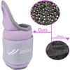 Wrist Weights with Thumb Loops Lock for Women Men 2LBS Pair (1 LB Each Weight) Arm Weight Weights Weighted Gloves for Walking Running Strength Cardio Exercises, Purple view 3