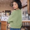 Augusta Sportswear Ladies Slouchy Crew Birch 2XL view 2