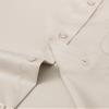 Alimens & Gentle French Cuff Regular Fit Dress Shirts (Cufflink Included) Light Khaki view 3