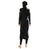 Modest Women Muslim Swimwear Full Coverage Long Sleeve Swimsuit Hijab 3pcs Burkini Islamic Bathing Suit Black 07 S view 4